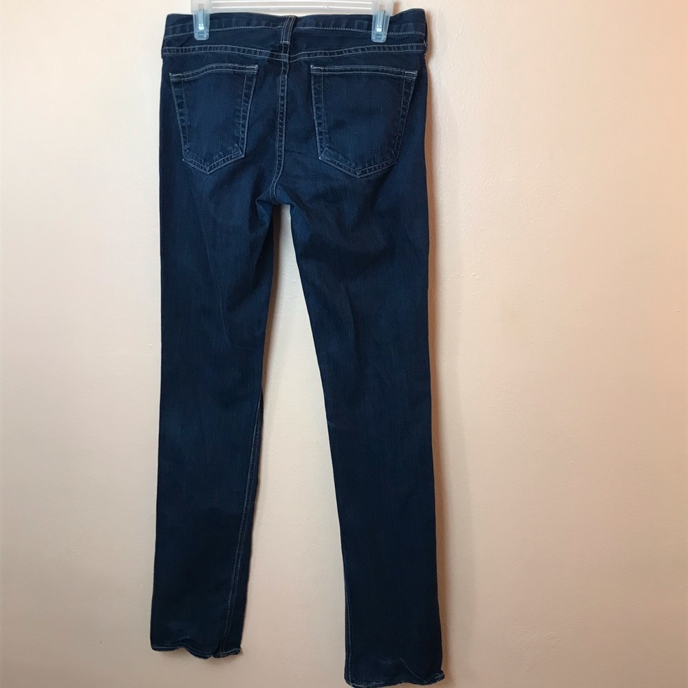J Crew Matchstick Dark Wash Skinny Jeans 27 - Picture 5 of 5